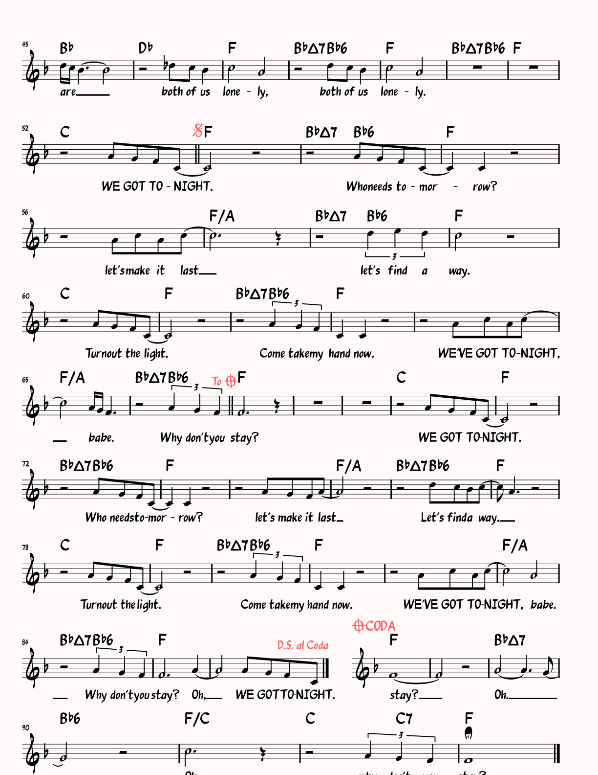 Sheet Music